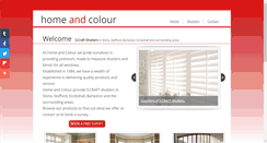 Desktop Screenshot of homeandcolour.co.uk